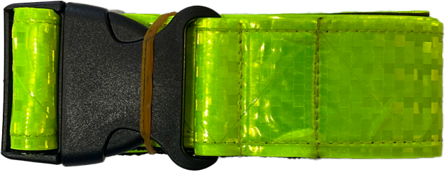 Cinta reflectiva color verde